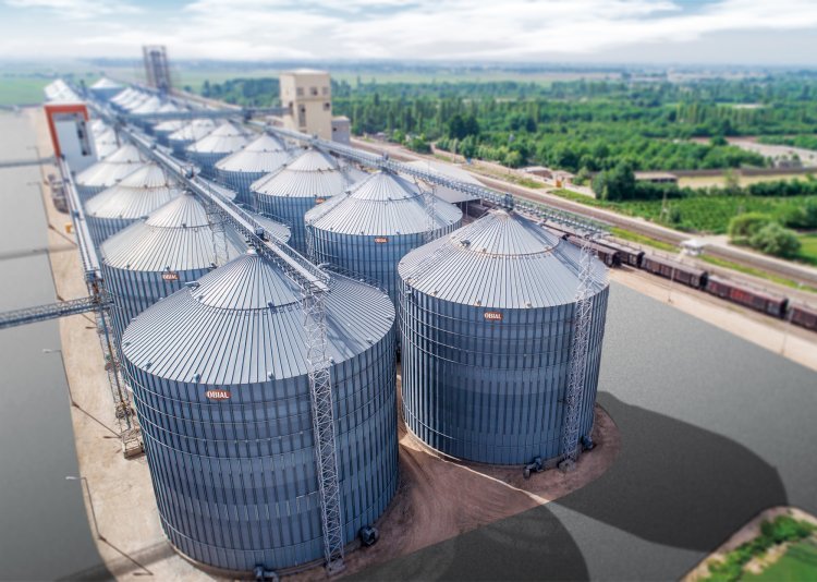 Steel Grain Silo System